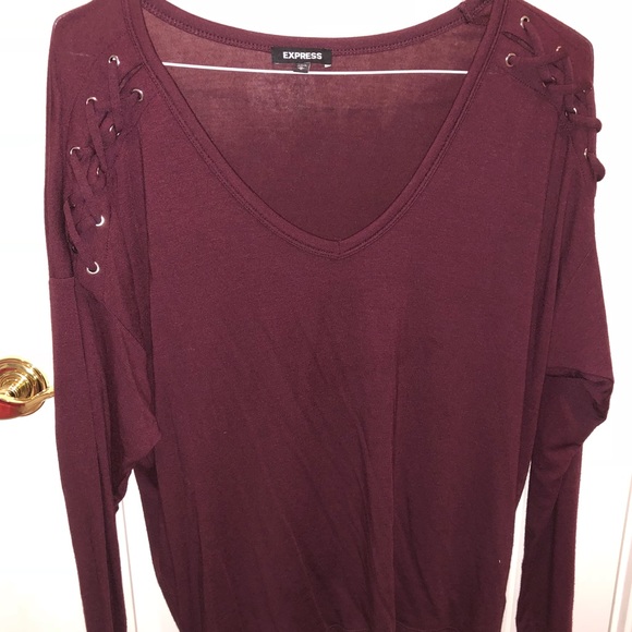 long sleeve v-neck tunic - Picture 1 of 2